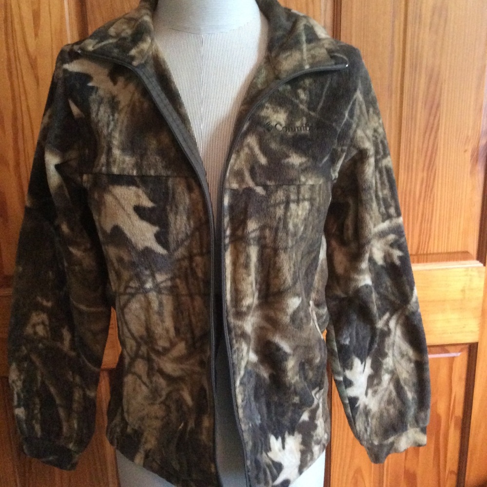 Columbia Camo Fleece Jacket